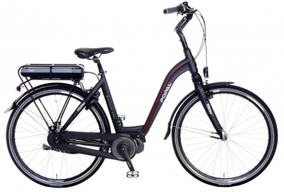 Popal e volution 9.2 28 inch 53 cm dames 8v rollerbrakes matzwart  internet-bikes