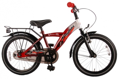 Volare thombike 18 inch 28 cm jongens terugtraprem rood  internet-bikes