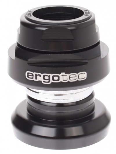 Foto van Ergotec balhoofdstel 36,0mm met draad 1 inch alloy zwart via internet-bikes