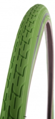 Foto van Deli tire buitenband 28 x 1 1/2 (40 635) groen via internet-bikes
