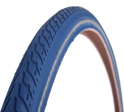 Foto van Deli tire buitenband 28 x 1.75 (47 622) donker blauw via internet-bikes