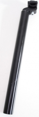 Ergotec zadelpen vast patent 27,2 x 300 mm aluminium zwart  internet-bikes