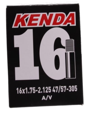 Foto van Kenda binnenband 16 x 1.75/2.125 (47/57 305) av 30 mm via internet-bikes