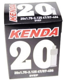Foto van Kenda binnenband 20 x 1.75/2.125 (47/57 406) dv 33 mm via internet-bikes