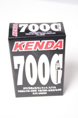 Foto van Kenda binnenband 27/28 x 3/4+1+1.1/16(18/25 622/630) fv 60 mm via internet-bikes