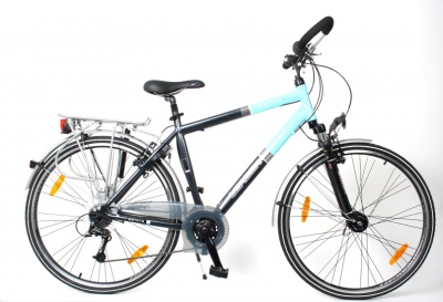 Foto van Leader estate 28 inch 50 cm heren 24v v brake grijs via internet-bikes