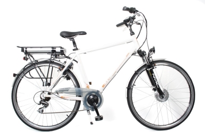 Foto van Leader sara se 28 inch 53 cm heren 7v v brake wit via internet-bikes