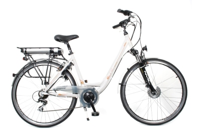 Foto van Leader sara se 28 inch 49 cm dames 7v v brake wit via internet-bikes