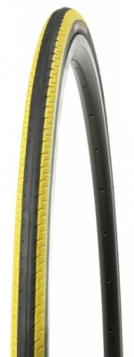Kenda buitenband kontender 28 x 7/8 (22/23 622) zwart/geel  internet-bikes
