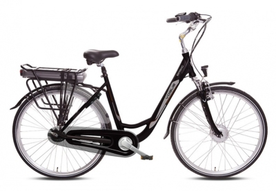 Foto van Vogue basic 28 inch 50 cm dames 3v rollerbrakes zwart via internet-bikes