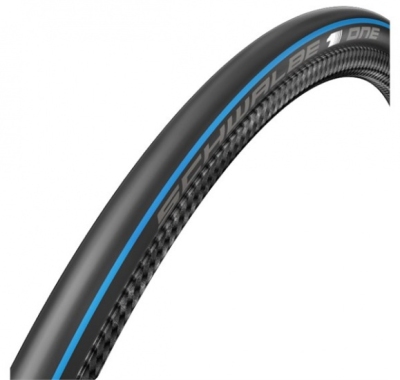 Foto van Schwalbe buitenband one vouwband 28 x 7/8 (23 622) zwart via internet-bikes