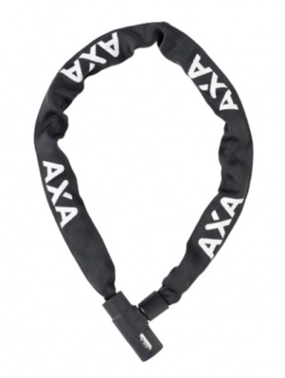 Axa kettingslot cherto met nylon hoes 950 x 9 mm zwart  internet-bikes