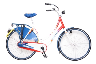 Sparta granny 28 inch 56 cm dames terugtraprem multicolor  internet-bikes