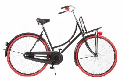 Foto van Avalon transport 28 inch 57 cm dames terugtraprem rood via internet-bikes