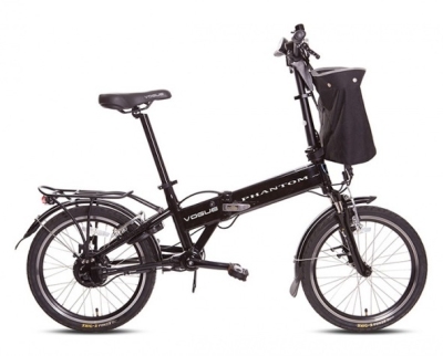 Foto van Vogue phantom 20 inch unisex v brake zwart via internet-bikes