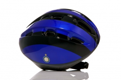 Dino helm internazionale kind blauw zwart maat 52/56 cm  internet-bikes