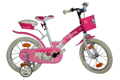Dino 156nsk hello kitty 16 inch meisjes terugtraprem roze  internet-bikes