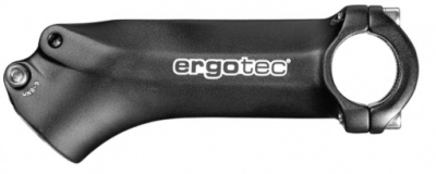 Foto van Ergotec stuurpen voorbouw vast hc 28,6 / 90 / 25,4 mm zwart via internet-bikes