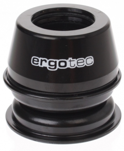 Foto van Ergotec balhoofdstel 18,2mm met draad 1 1/8 inch alloy zwart via internet-bikes