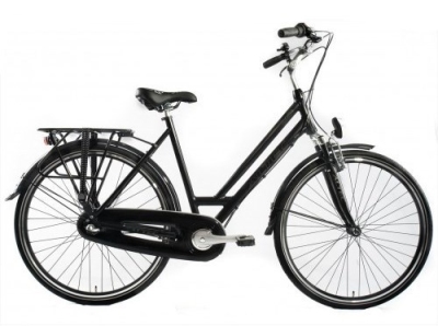 Foto van Altec delta 28 inch 55 cm dames 3v rollerbrakes zwart via internet-bikes