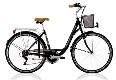 Foto van Excel central park 28 inch 46 cm dames 18v v brake zwart via internet-bikes