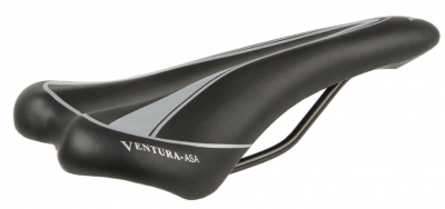 Ventura zadel asa v design zwart  internet-bikes