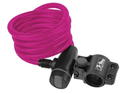 M wave kabelslot s 10.18 1800 x 10 mm roze  internet-bikes