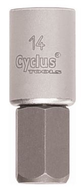Foto van Cyclus 3/8'' dop met 14 mm inbus (720595) via internet-bikes