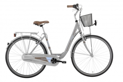 Foto van Excel europa 28 inch 46 cm dames 3v v brake zilver via internet-bikes