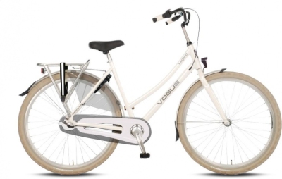 Vogue legend 28 inch 53 cm dames 3v terugtraprem creme  internet-bikes