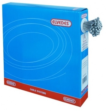 Foto van Elvedes binnenremkabel 6411 achter peernippel 2000 mm zilver via internet-bikes