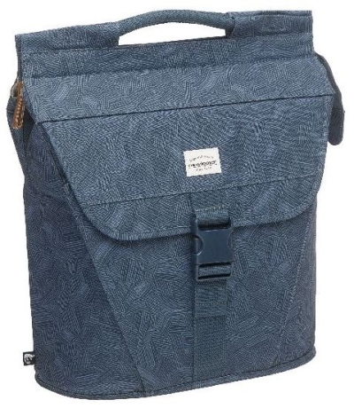 Foto van New looxs shoppertas eclypse 16 liter 34 x 17 x 43 cm blauw via internet-bikes