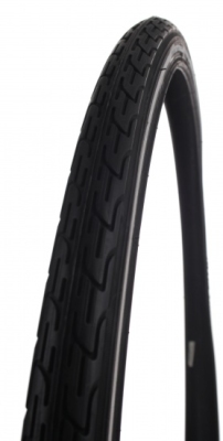 Foto van Deli tire buitenband 28 x 1 5/8 x 1 3/8 (37 622) zwart via internet-bikes