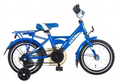 Foto van Popal kicks 12 inch 22 cm jongens terugtraprem blauw via internet-bikes