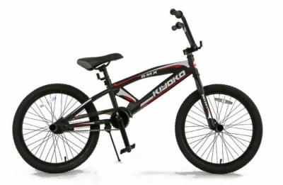 Popal kiyoko 205 20 inch 47 cm unisex terugtraprem rood/zwart  internet-bikes