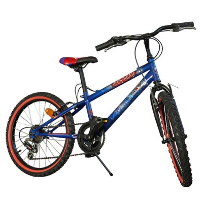 Foto van Dino 420u 13sa spiderman 20 inch 27 cm jongens 6v v brake blauw via internet-bikes