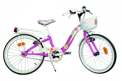 Foto van Dino 204r 09w winx 20 inch 27 cm meisjes v brake roze via internet-bikes