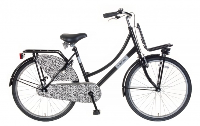 Foto van Popal urban select 26 inch 46 cm dames terugtraprem zwart via internet-bikes