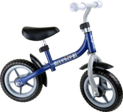 Foto van Small foot loopfiets city scooter jongens blauw via internet-bikes