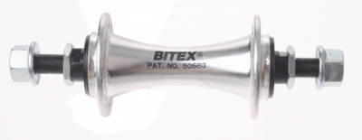Foto van Bitex naaf voor 50583 atb/bmx 36 gaats zilver via internet-bikes