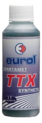 Foto van Eurol ttx spartamet 2 t olie 50 ml sax (half synthetisch) via internet-bikes