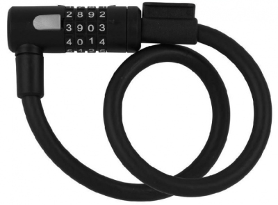 Axa kabelcijferslot newton 600 x 12 mm zwart  internet-bikes