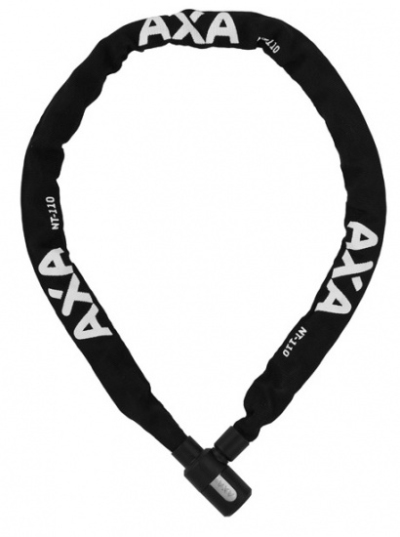 Axa kettingcijferslot newton nylon hoes 1100 x 5,5 mm zwart  internet-bikes