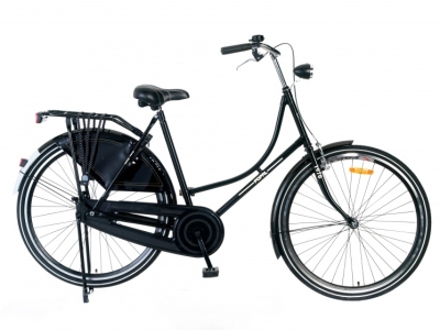 Foto van Popal omafiets 28 inch 57 cm dames terugtraprem zwart via internet-bikes