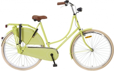 Popal omafiets 28 inch 57 cm dames terugtraprem groen  internet-bikes