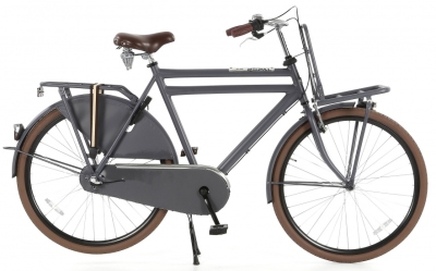 Foto van Popal daily dutch n3 28 inch 57 cm heren 3v terugtraprem grijs via internet-bikes