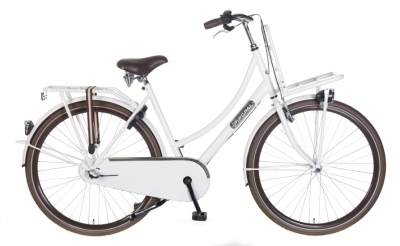 Popal daily dutch season+ 28 inch 53 cm dames 3v terugtraprem wit  internet-bikes