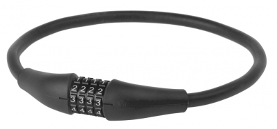 Foto van M wave kabelslot d 12.9mem vormgeheugen 900 x 12 mm zwart via internet-bikes