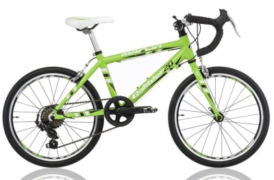 Foto van Marlin galibier 20 inch 30 cm jongens 7v v brake groen via internet-bikes