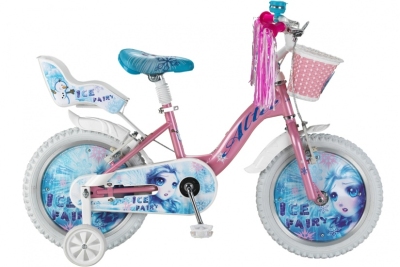 Foto van Altec ice fairy 16 inch meisjes terugtraprem roze via internet-bikes